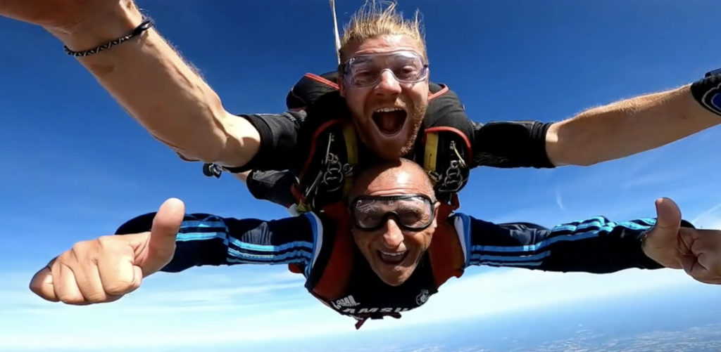 Chute libre en tandem