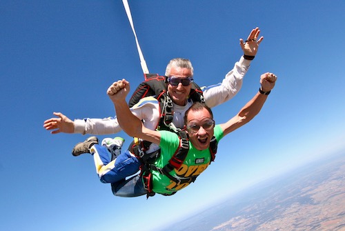 Saut en tandem